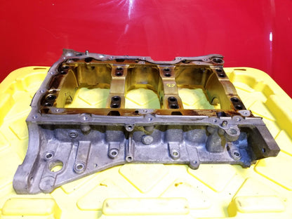 09-13 Infiniti G37 X Engine Upper Oil Pan Crankshaft Housing Vq37vhr OEM ✅