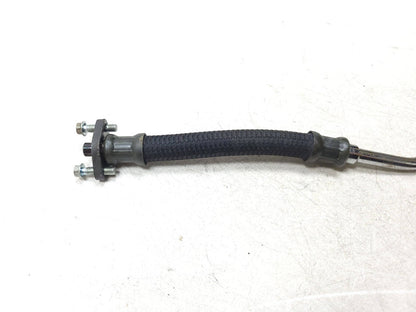 1987 1988 Honda Cbr1000f Hurricane Engine Oil Line Pipe 2pcs OEM