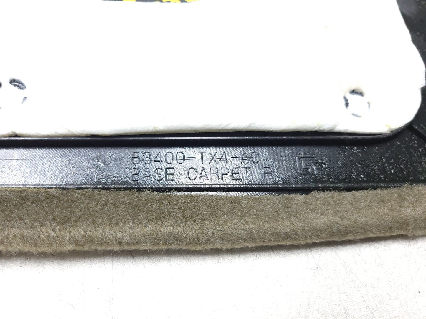 2013 - 2018 Acura Rdx Center Console Carpet Base Panel Trim Left & Right OEM