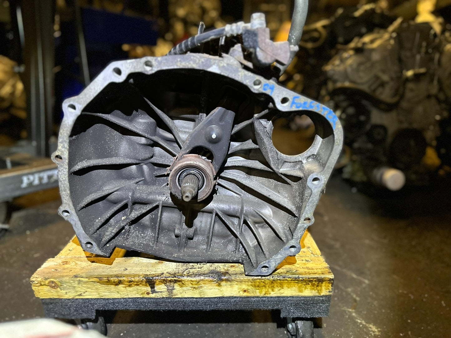 2009 Subaru Forester Manual Transmission Ty758vczaa OEM