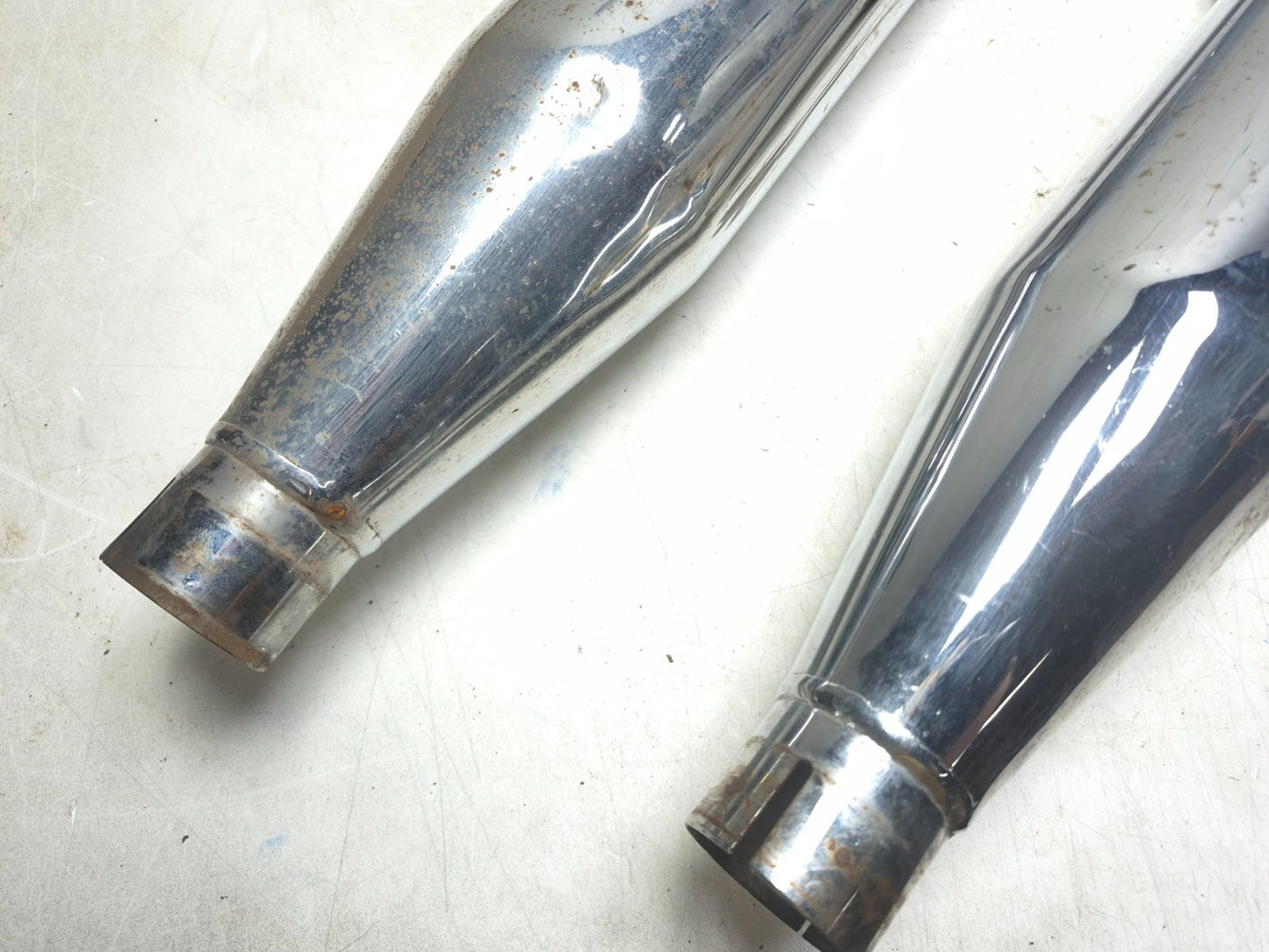 2001 Kawasaki Vulcan 1500 Vn1500 Classic Exhaust Muffler Left & Right Pair OEM