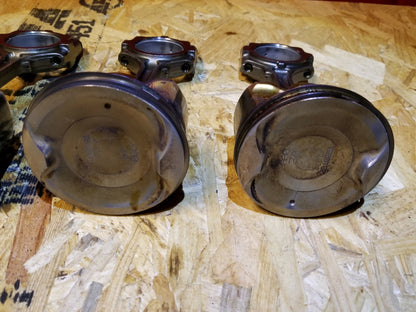 2012 Nissan Altima 2.5l Piston W/ Connecting Rod 4pcs OEM