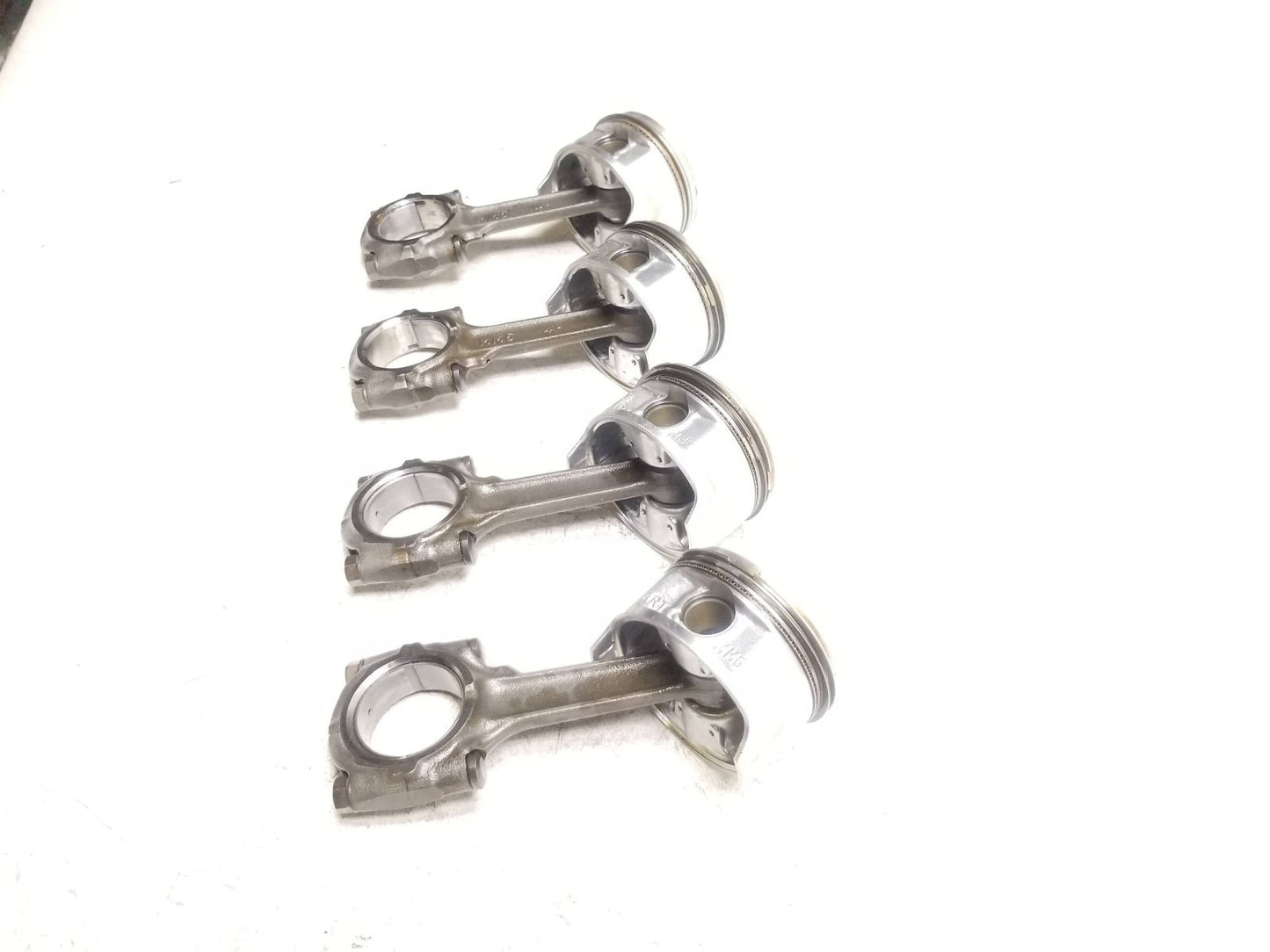 1987 Honda Cbr1000f Hurricane Piston & Connecting Road 4pcs OEM