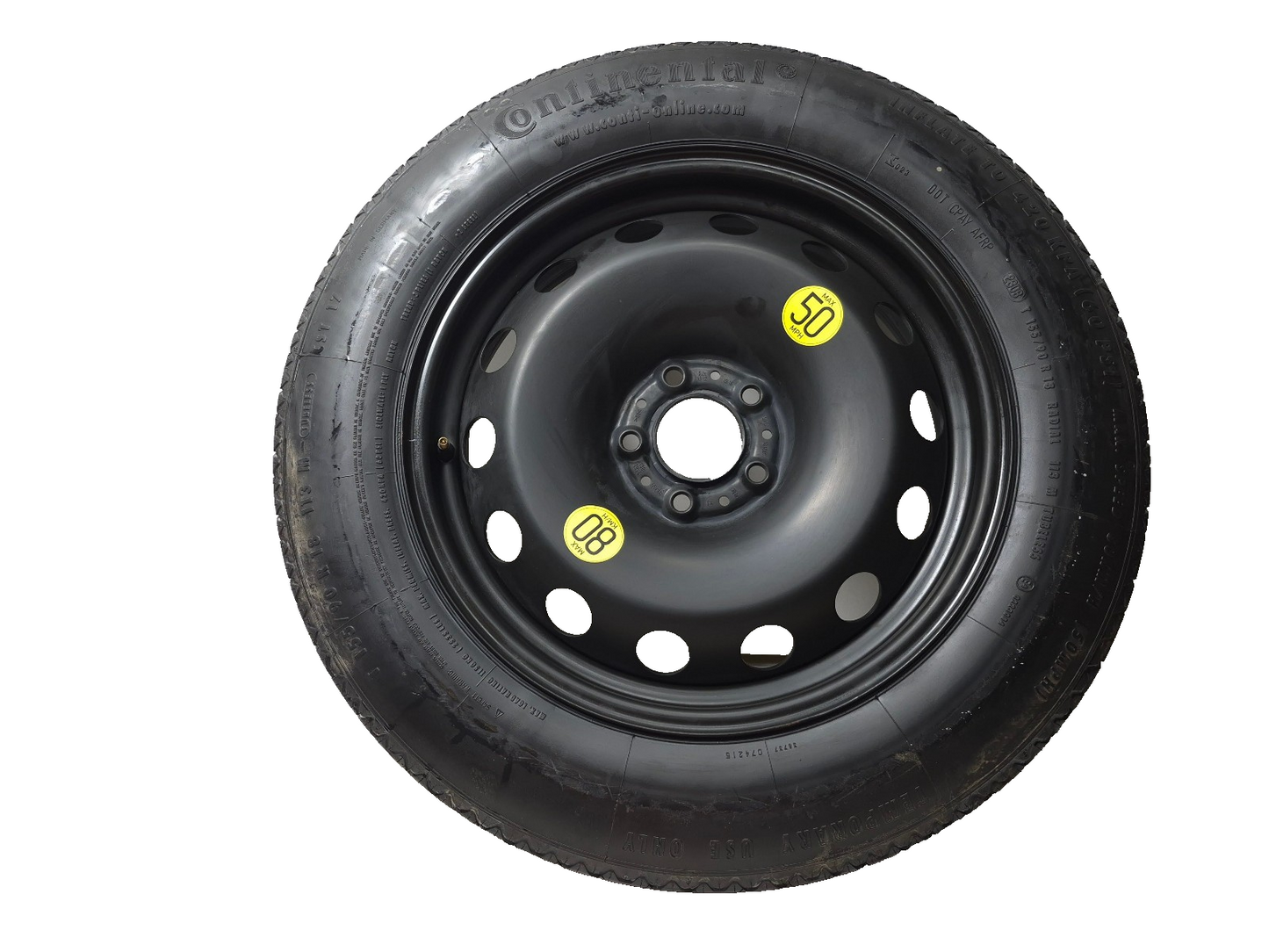 2008 BMW X6 Space Saver Spare Wheel Tire Jack Kit OEM 36116768861