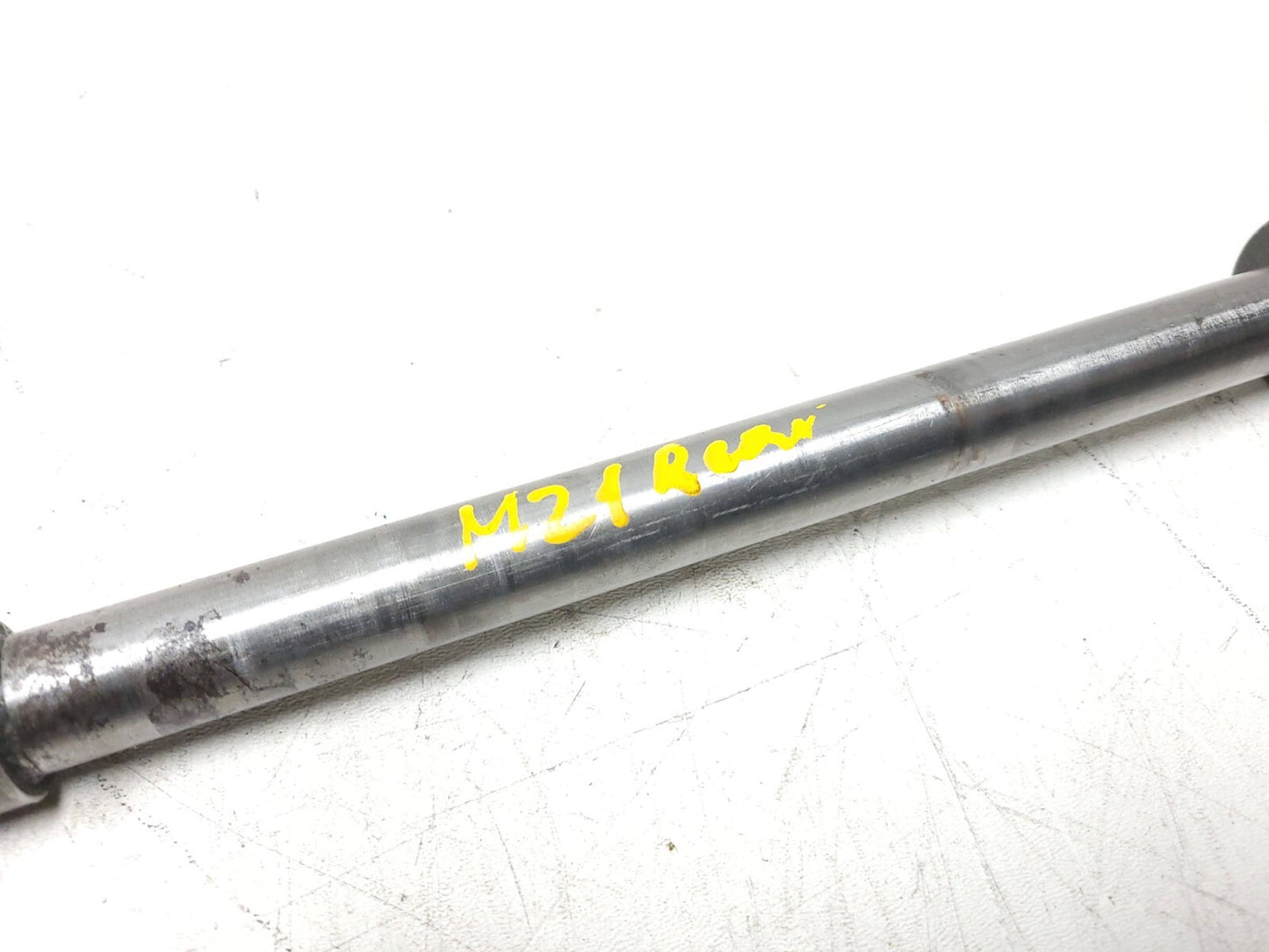 1984 - 1987 Honda Gl1200 Goldwing Wheel Axle Front & Rear W/ Pivot Bolt OEM