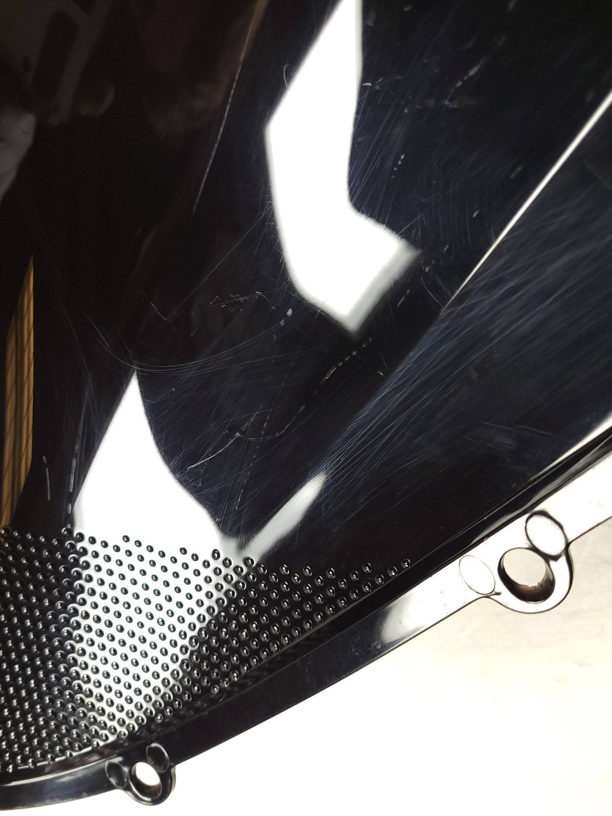 2007 Kawasaki Ninja Zx-6r Zx600  Front Windshield Windscreen Black OEM