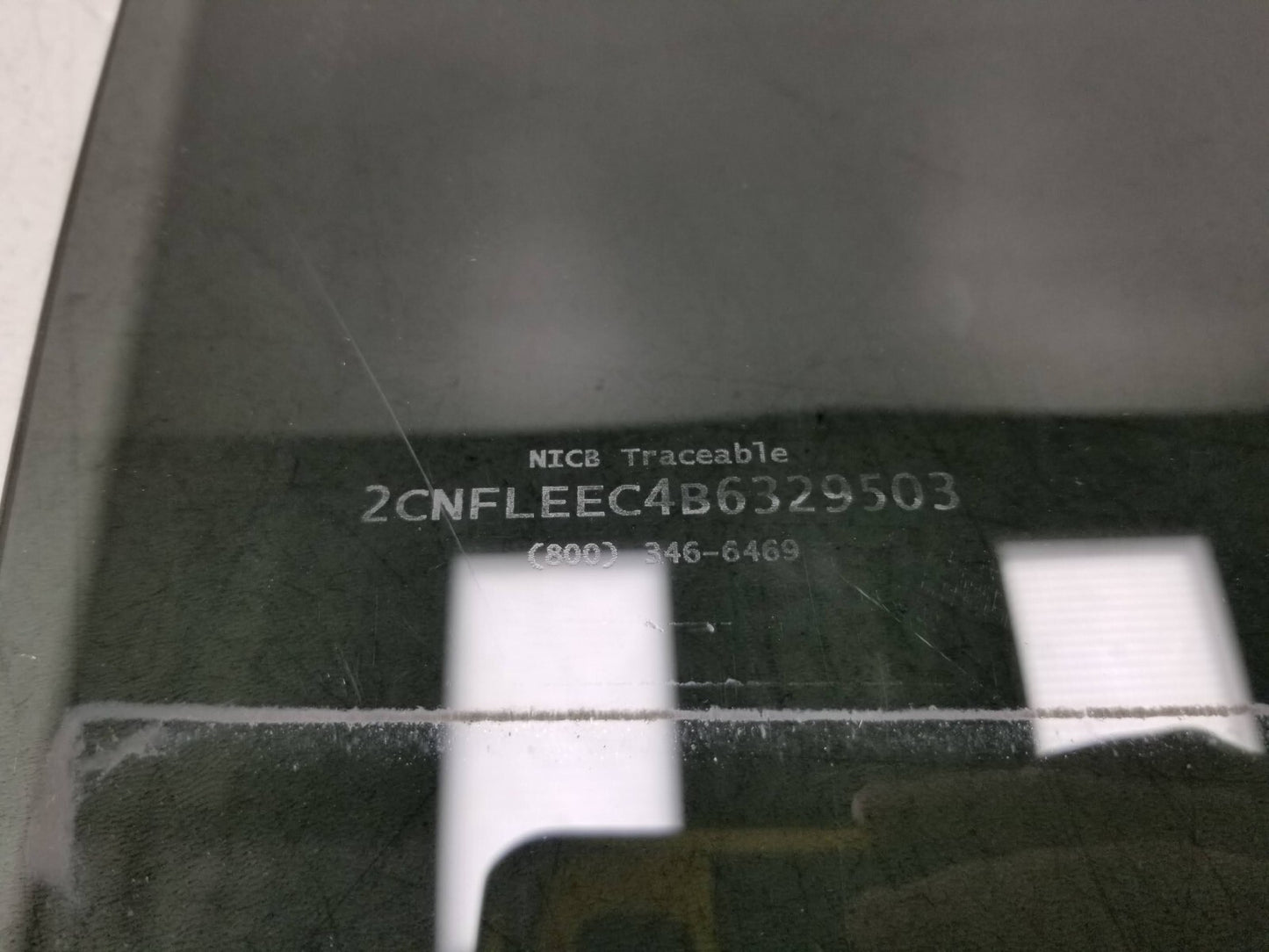 2011 Chevrolet Equinox Rear Door Window Glass Passenger Side Right OEM