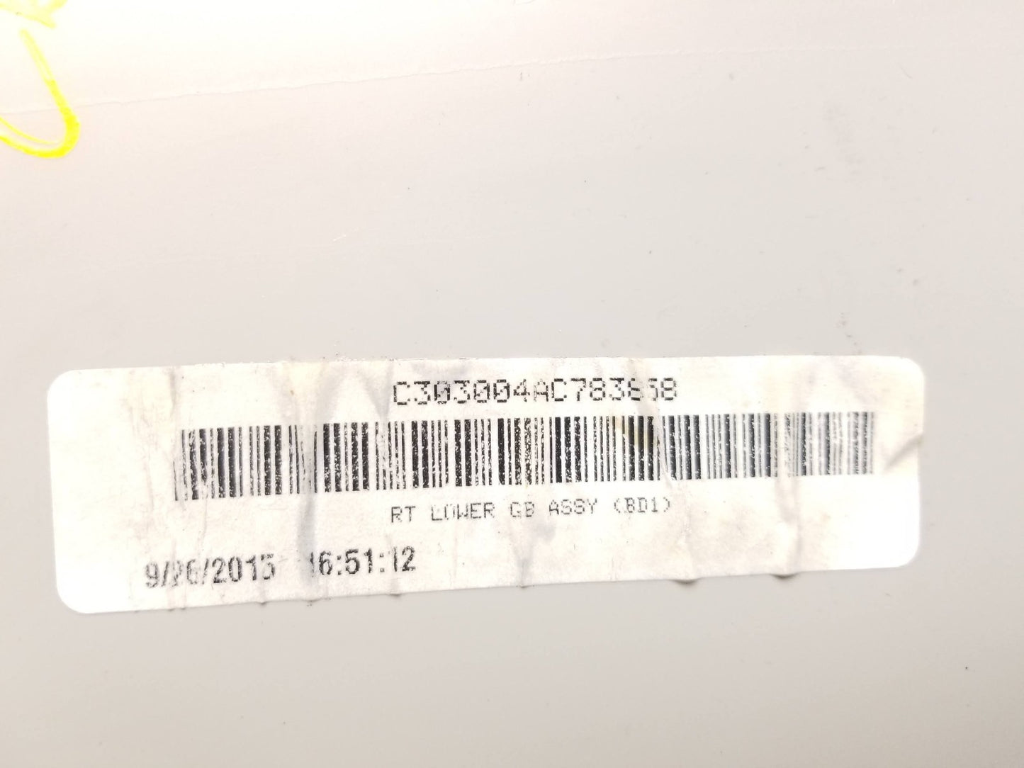 2011 - 2020 Dodge Grand Caravan Glove Box OEM