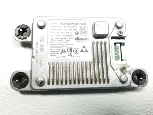 21 22 Kia Stinger Front Radar Unit 99110-j5100 OEM 312 Miles *broken Tab*
