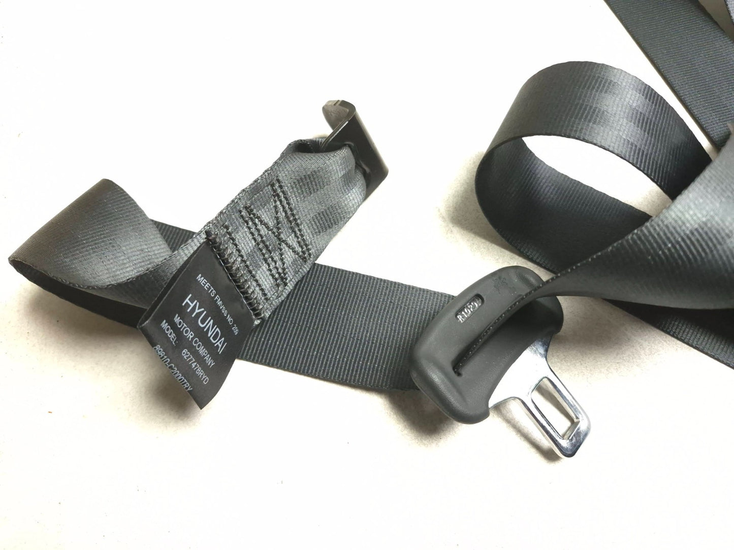 2018 Hyundai Sonata Rear Seat Belt Retractor 3pcs OEM