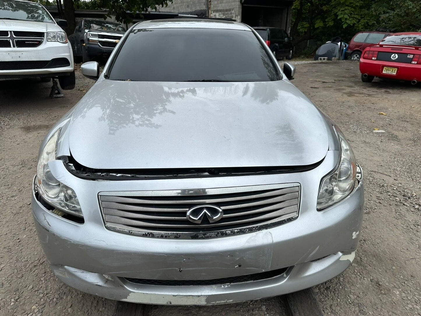 2008 - 2013 Infiniti G37 Upper Door Glass Weatherstrip Rear Driver Side Left OEM