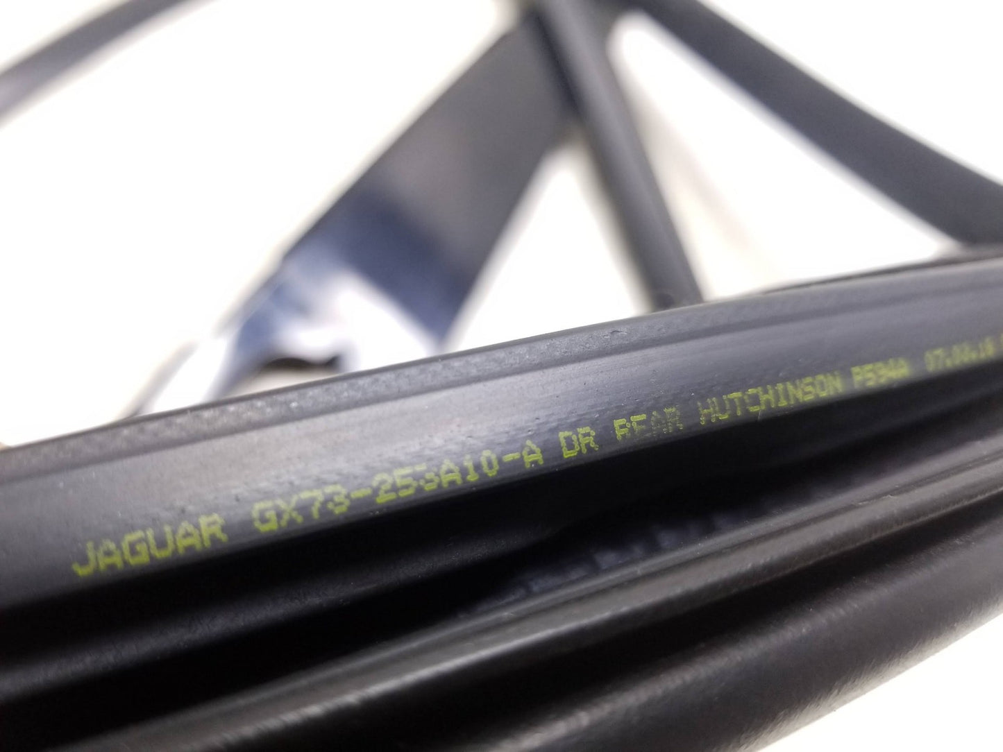 2017 Jaguar Xe Rear Right Door Window Weatherstrip Seal OEM