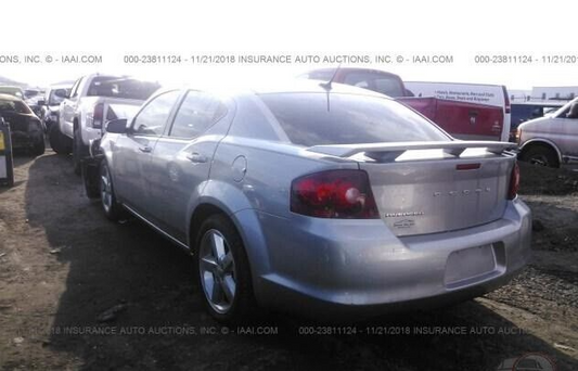 2011-2014 Dodge Avenger Bumper Cover Rear OEM Color Code: Psc ✅
