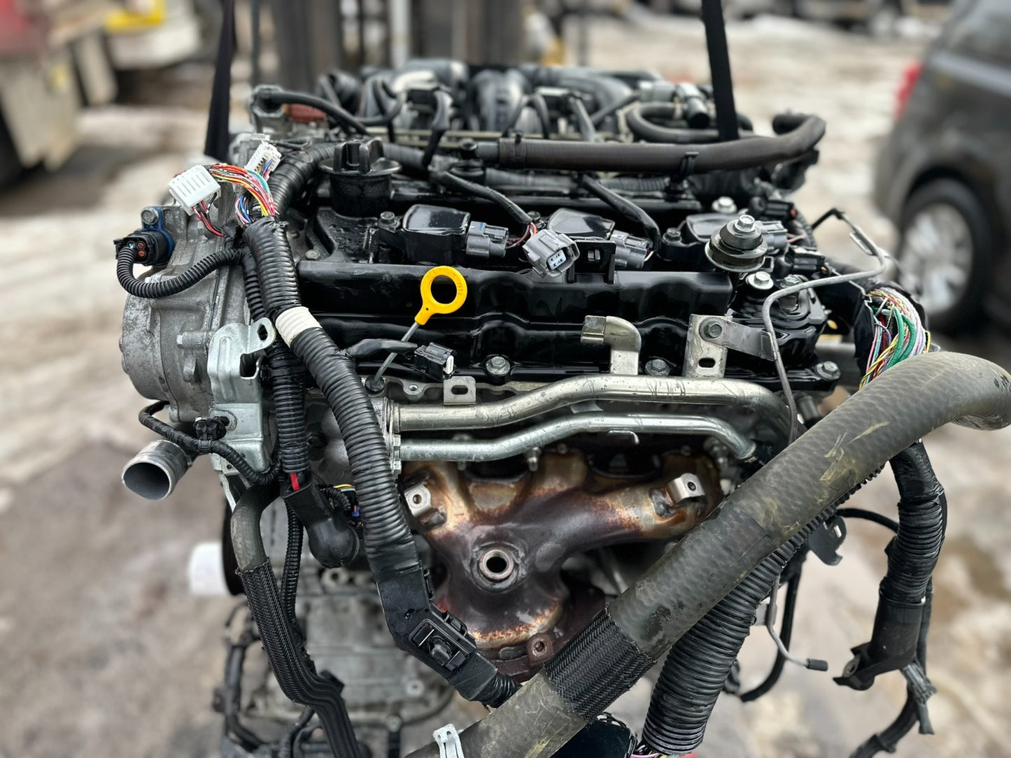 2010 Nissan Maxima Engine Vq35de Vin A, 4th Digit OEM 24k Miles