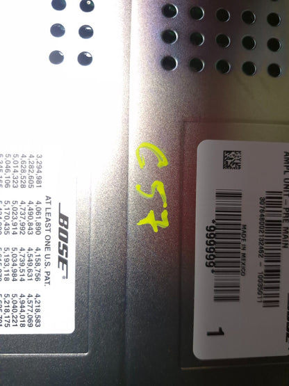 2010 Nissan Maxima Sv Audio Radio Amplifier OEM