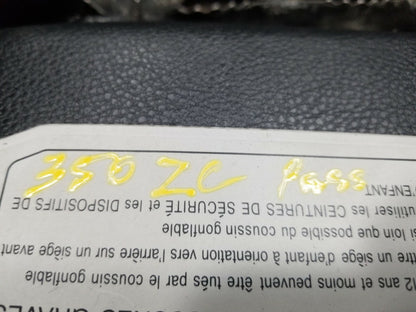 03 04 05 Nissan 350z Convertible Sun Visor Sunvisor Right Passenger Side OEM