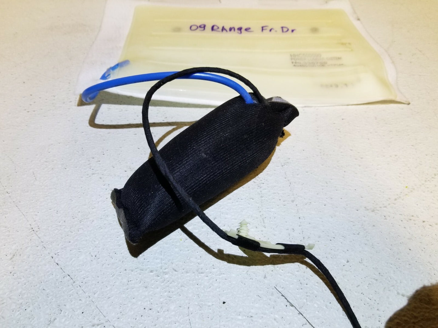 2009 Range Rover Sport Front Driver Seat Lumbar Support OEM