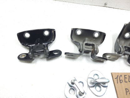 2016 Hyundai Elantra Door Hinge Front & Rear Right Passenger Side Set OEM