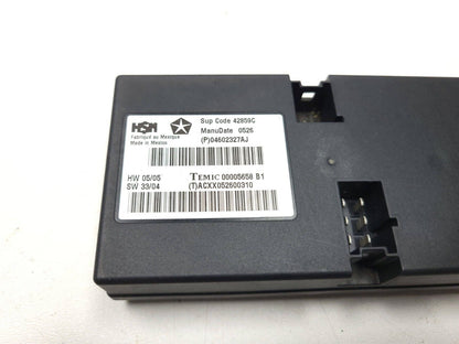 2005-2010 Jeep Grand Cherokee Front Seat Control Module Passenger Right OEM