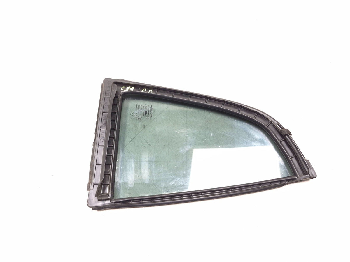 2008 Acura Tl Type-s Rear Vent Quarter Window Glass Driver Side Left  OEM