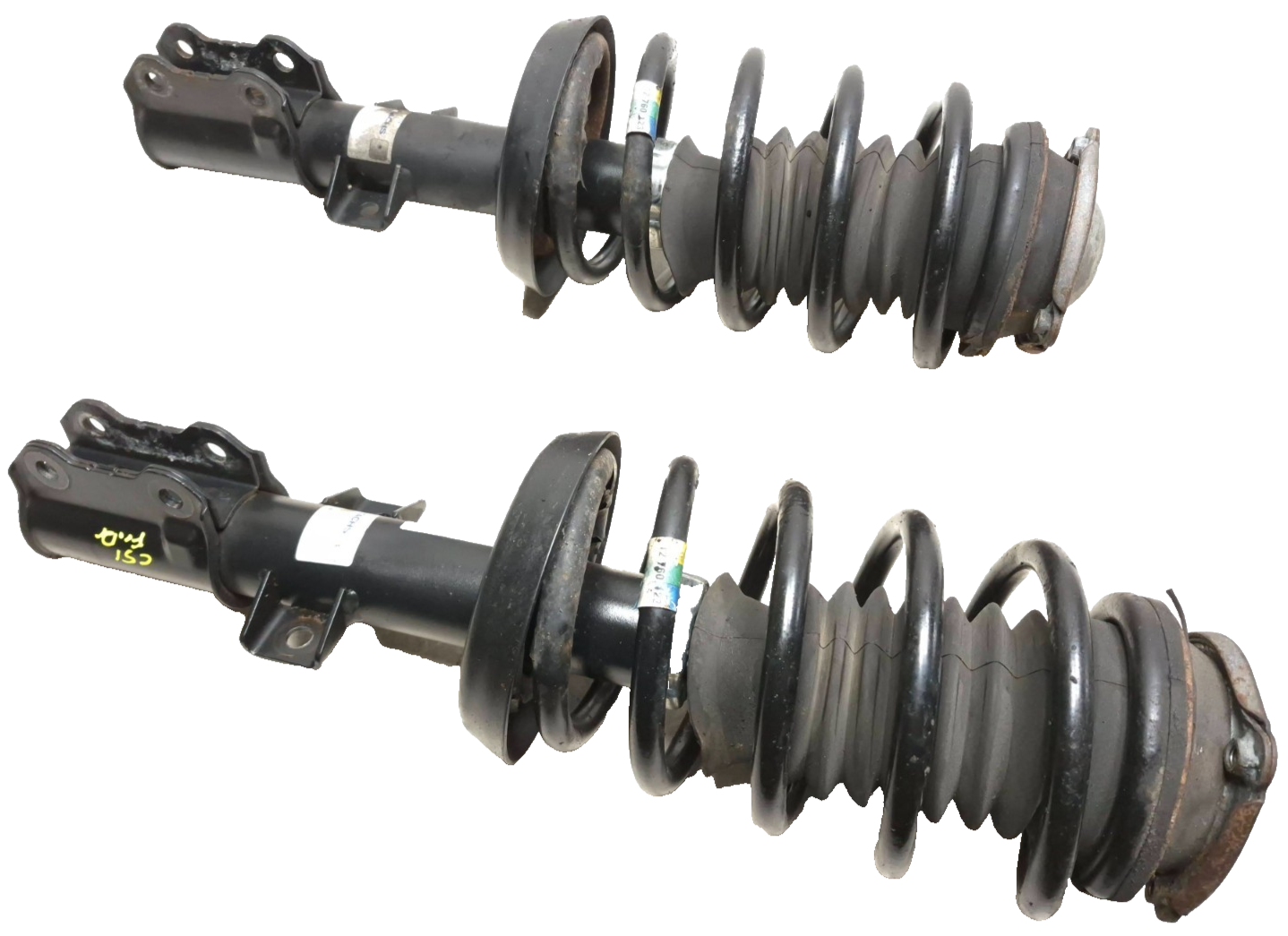 2007 Saab 9-5 Aero Front Shock Strut Absorber W/ Coil Spring 2pcs OEM