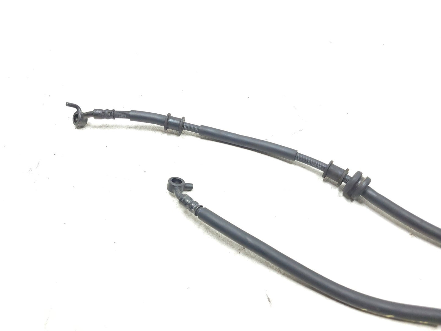 19 - 23 Kawasaki Z400 Er400 Front Brake Hose Line Pair OEM
