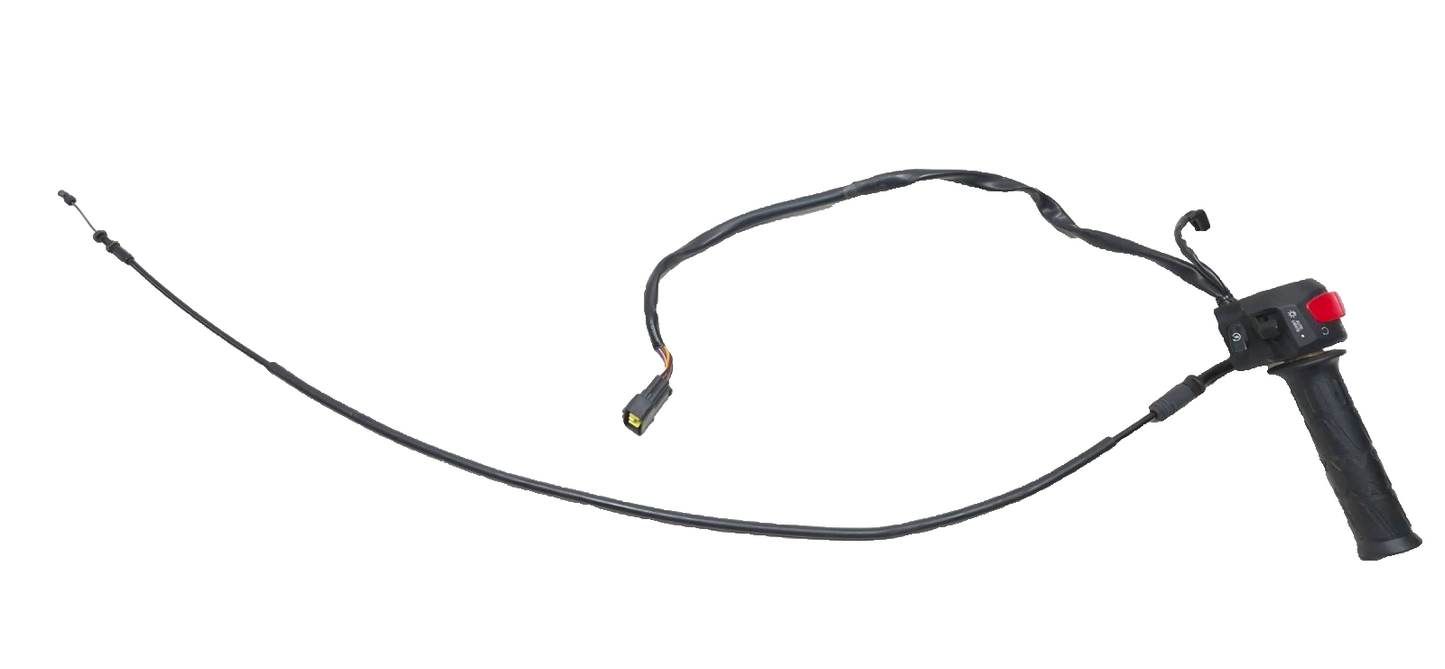 2023 Csc Rx3 Rx4 Adventure Right Switch & Throttle Control Cable Grip Assy OEM