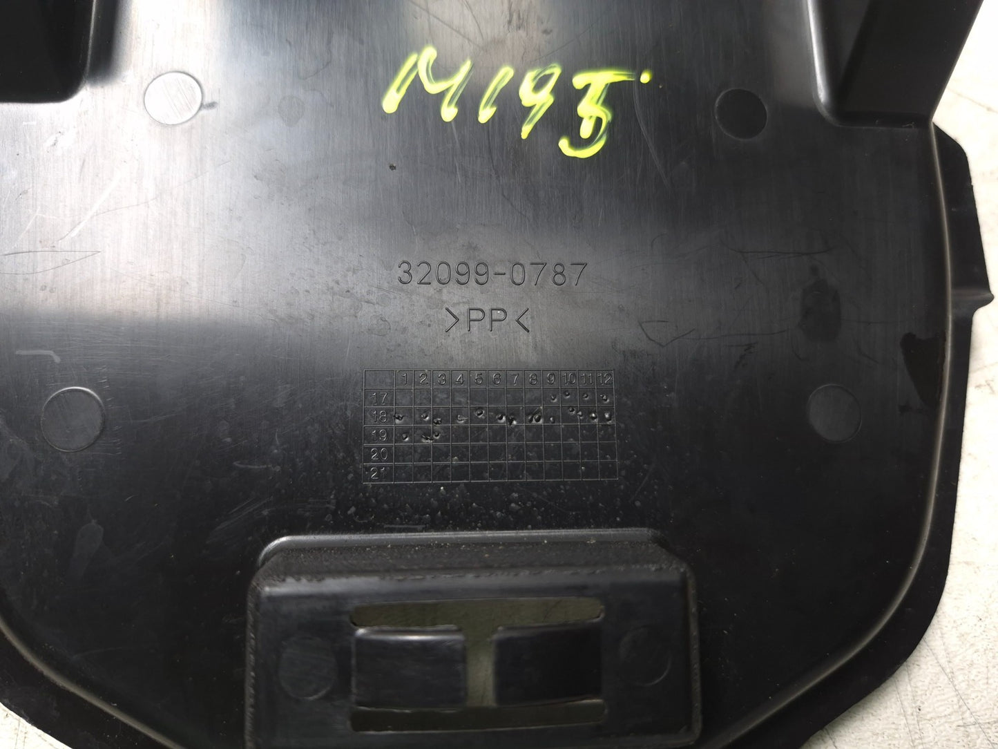 2019 Kawasaki Z400 Er400d Under Seat Tray Cover OEM