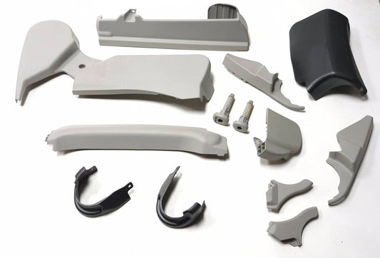 2012 Nissan Rogue Seat Side Trim W/ Guide Sleeve front Driver Side Left OEM