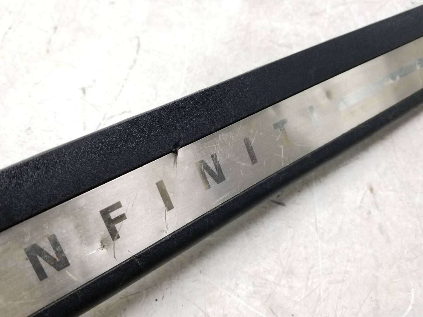 2009 Infiniti G37 Door Sill Scuff Plate Cover 4pcs OEM