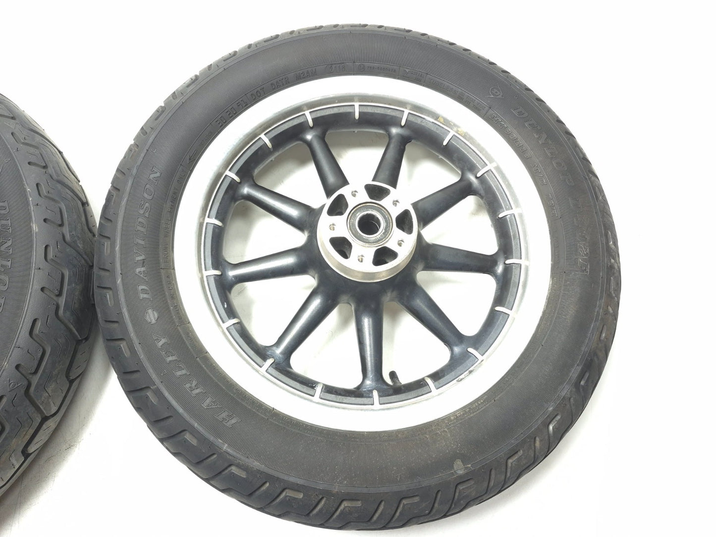 2002-2008 Harley-davidson Electra Glide Flht Wheel Rim & Tire Front & Rear