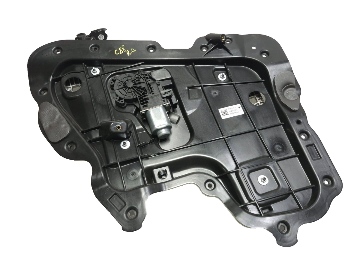2018 Tesla Model 3 Rear Door Window Regulator & Motor Driver Side Left OEM