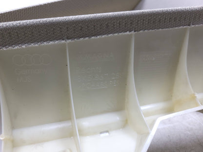 2009 - 2016 Audi A4 S4 Sedan Upper C & D Pillar Trim W/ Seat Belt Guide OEM