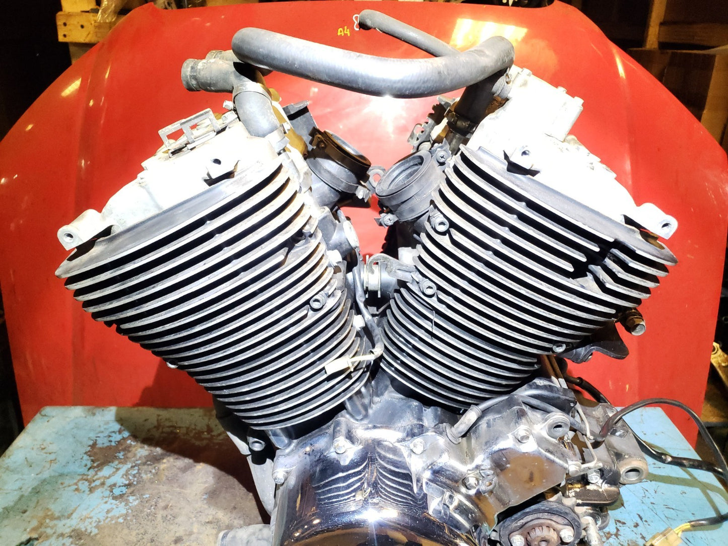 2003 Honda Shadow Spirit 750 Vt750 Engine OEM