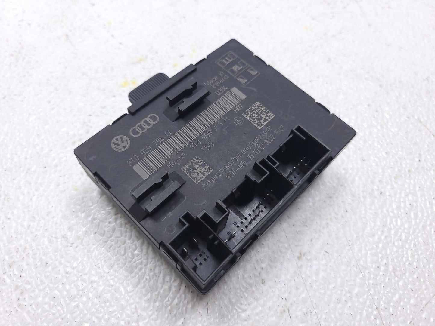 13 14 15 16 Audi A4 S4 Door Control Module Rear Left Driver Side OEM