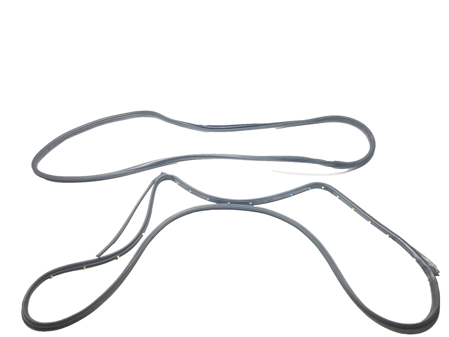 11 - 22 Dodge Durango Door Weatherstrip Seal Rear Passenger Side Right 2pcs OEM