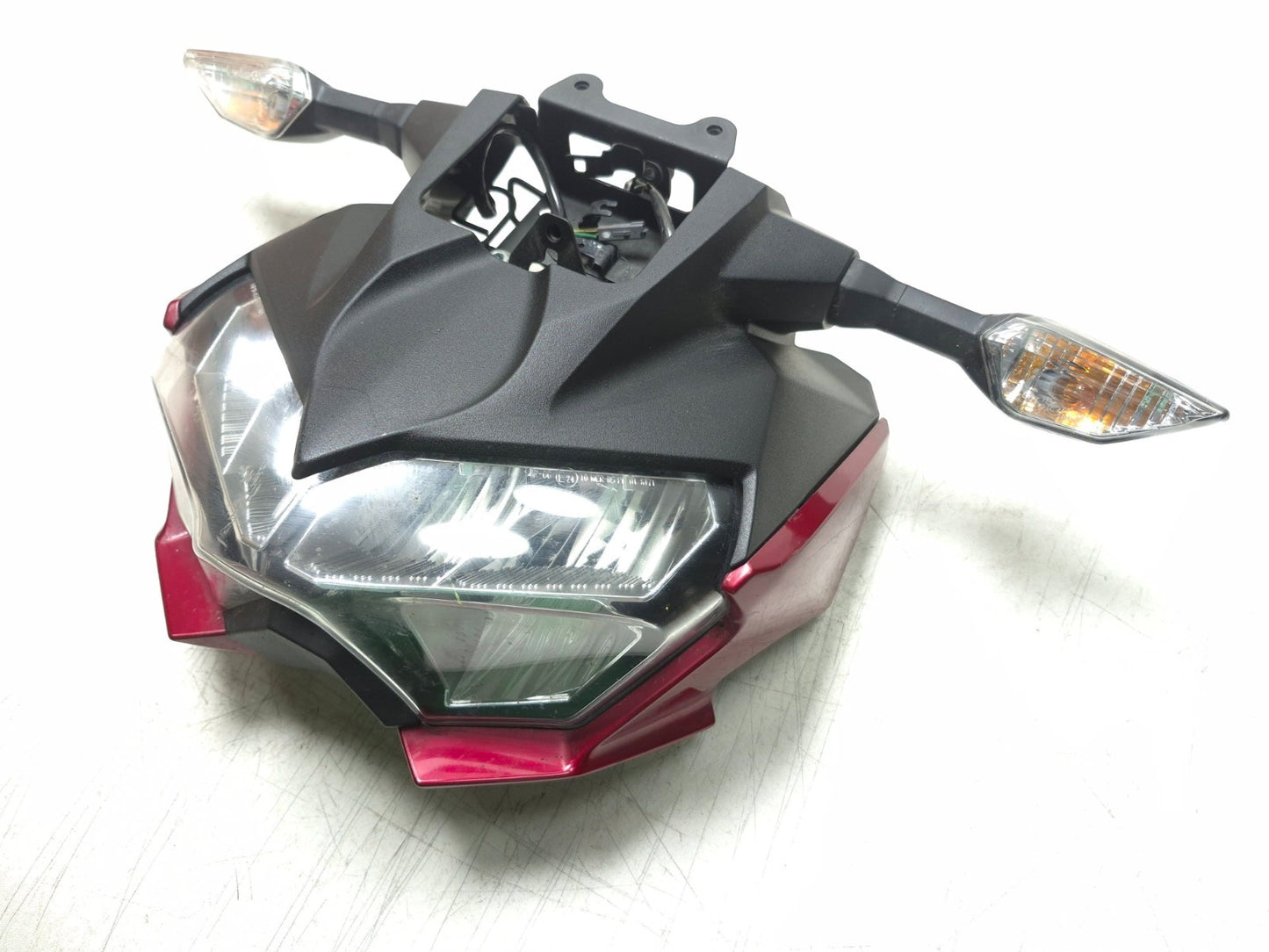 2019 Kawasaki Z400 Er400d Headlight W/ Fairing Cover & Turn Signal Assy OEM