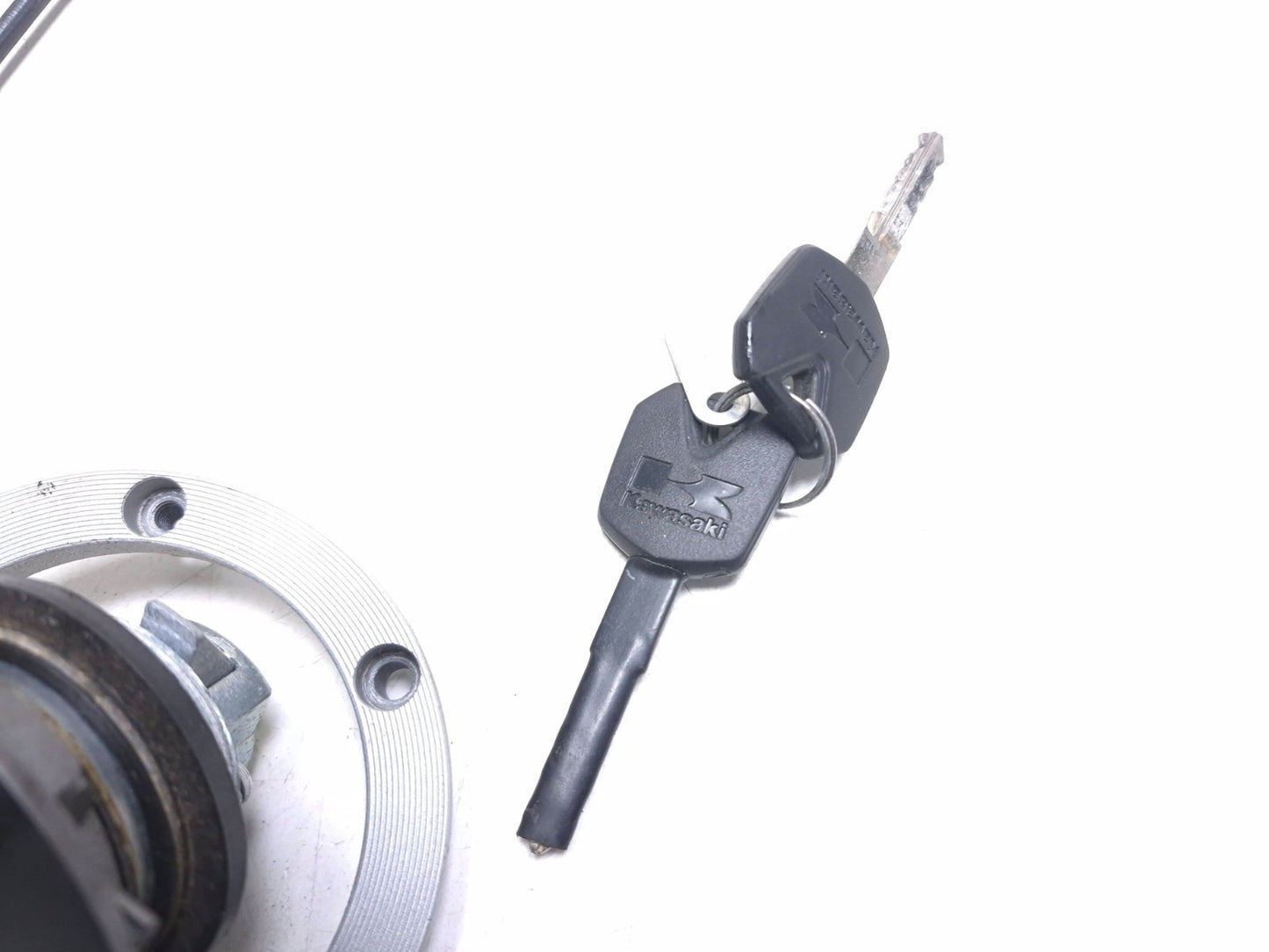 2008 Kawasaki Ninja 250r Ex250j Ignition Lock Switch & Fuel Cap Lock Set OEM