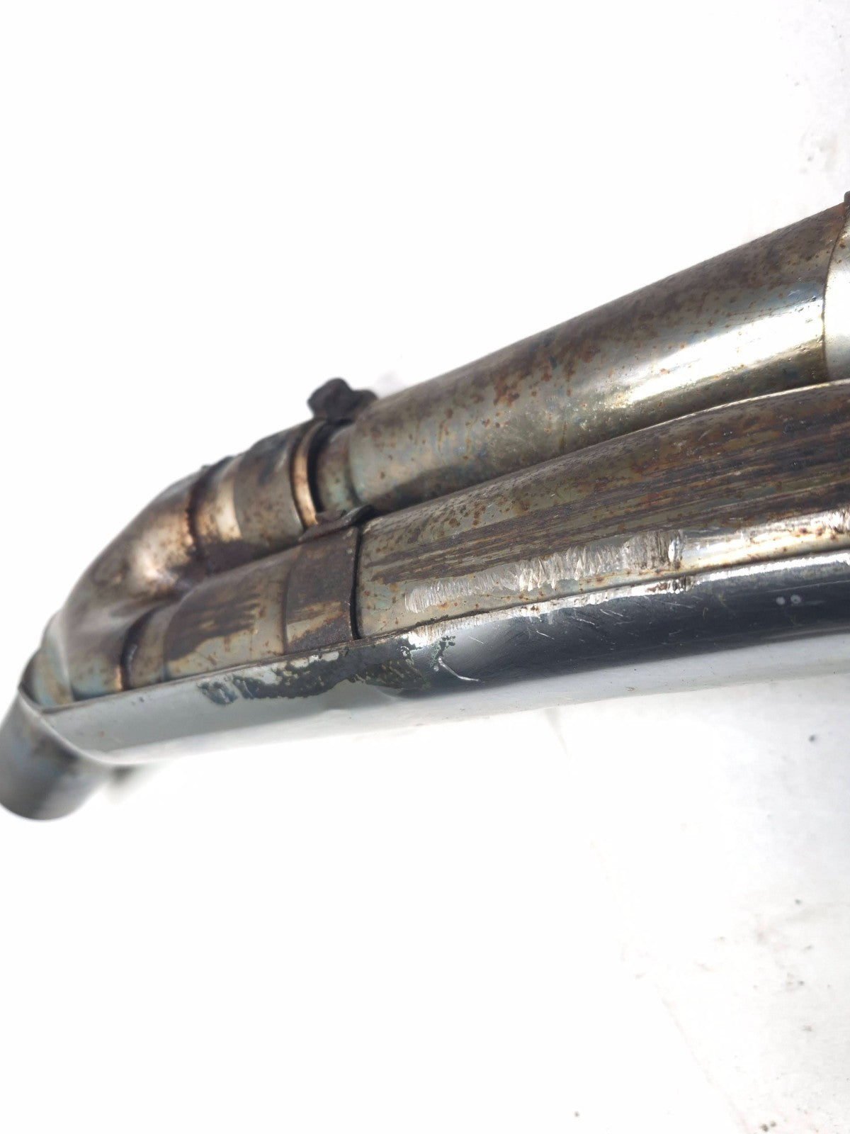 1987 Honda Goldwing 1200i Left Exhaust Header Muffler Tail Pipe OEM