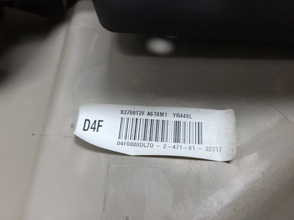 2017 Honda Accord Rear Passenger Door Panel OEM