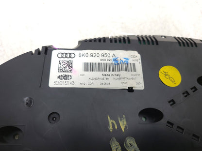 2009 - 2012 Audi A4 Sedan Speedometer Instrument Panel OEM