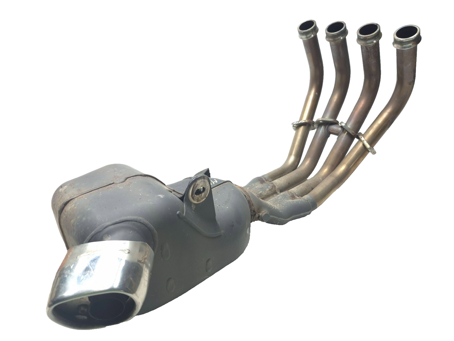 2009 Yamaha Fz6r Full Exhaust System Headers Pipe Muffler OEM