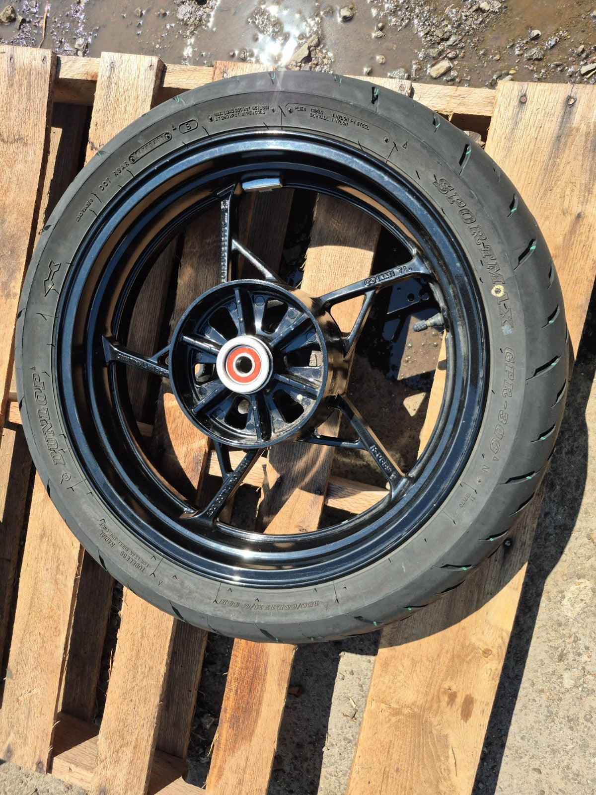 2019 Kawasaki Z400 Er400d Wheel Rim & Tire Front & Rear * Straight * OEM