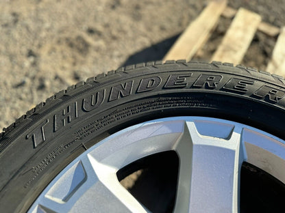 13 14 15 GMC Acadia Wheel W/ Tire Firestone 255/65r18 7/32" Pair OEM