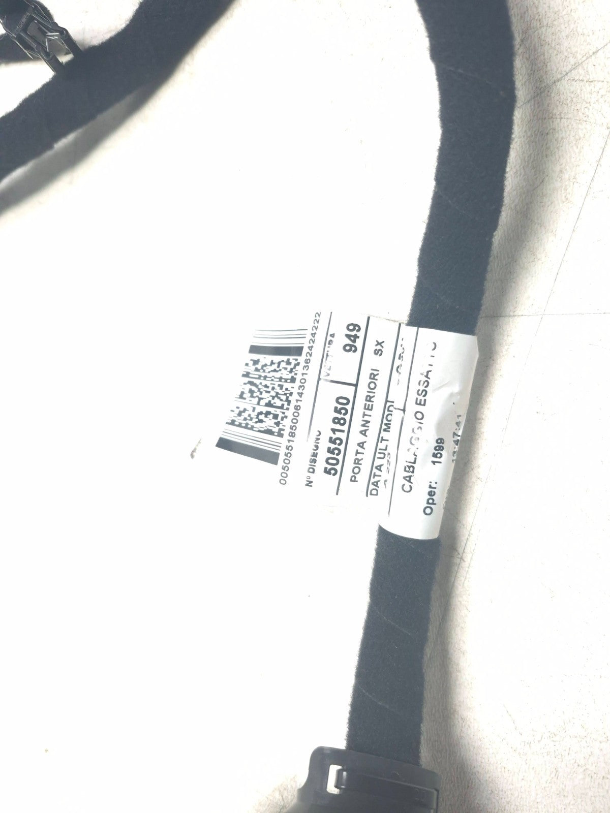 2024 Alfa Romeo Stelvio Door Wire Wiring Harness Front Driver Side Left OEM