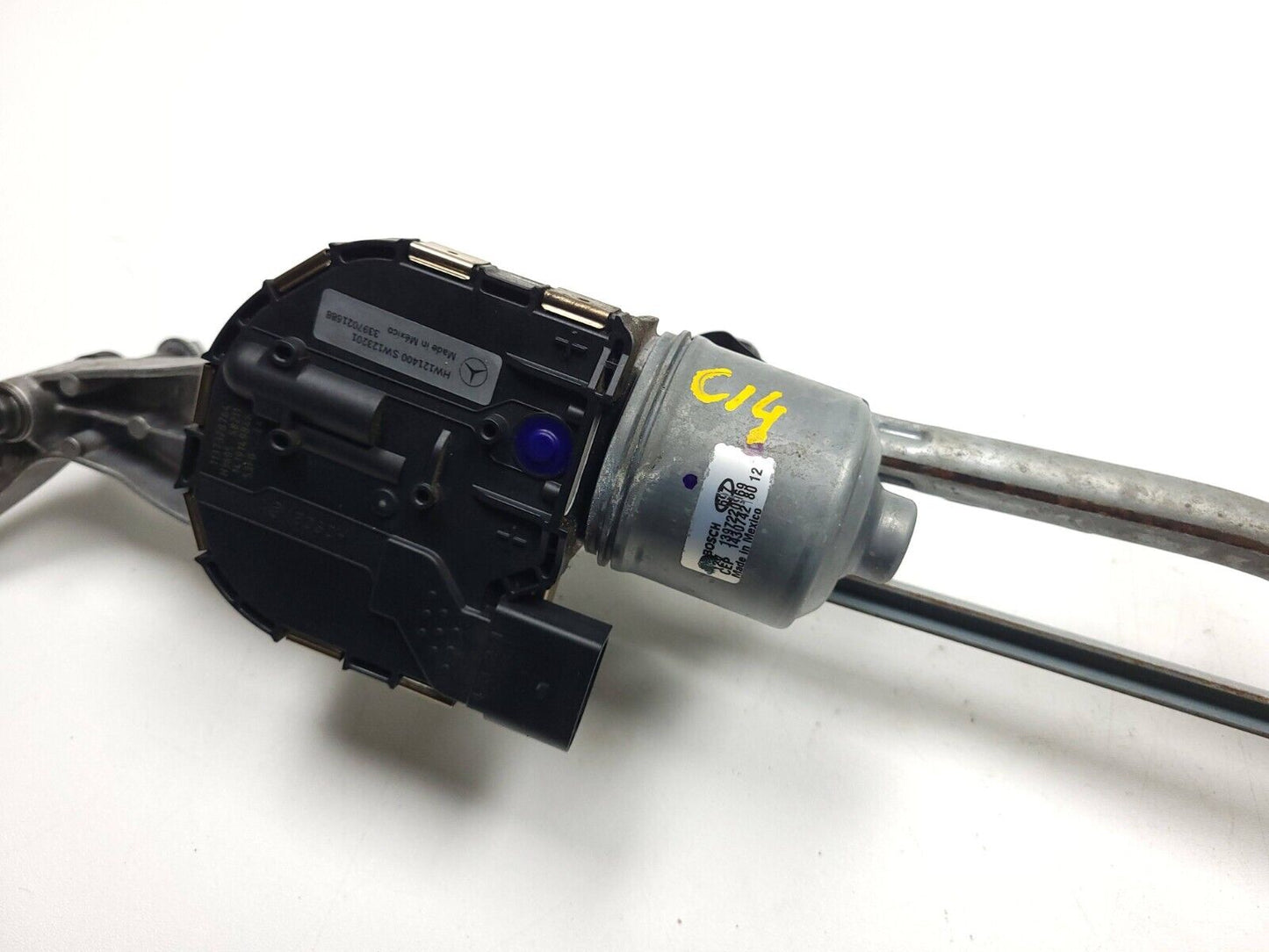 15-20 Mercedes C300 W205 Windshield Wiper Motor W/ Linkage OEM