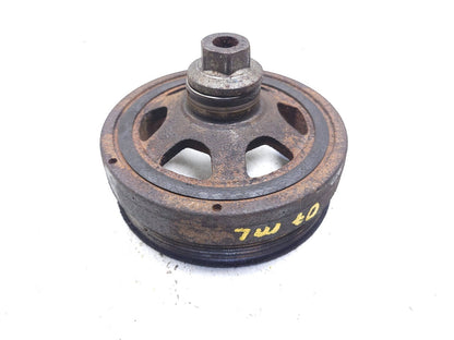 2007 Mercedes Ml500 Crankshaft Harmonic Balancer Pulley W/ Bolt OEM M113