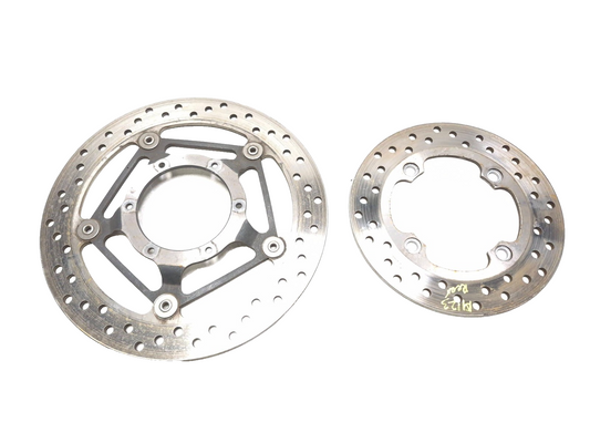2019 Honda Cbr300r Front & Rear Brake Disc Pair OEM