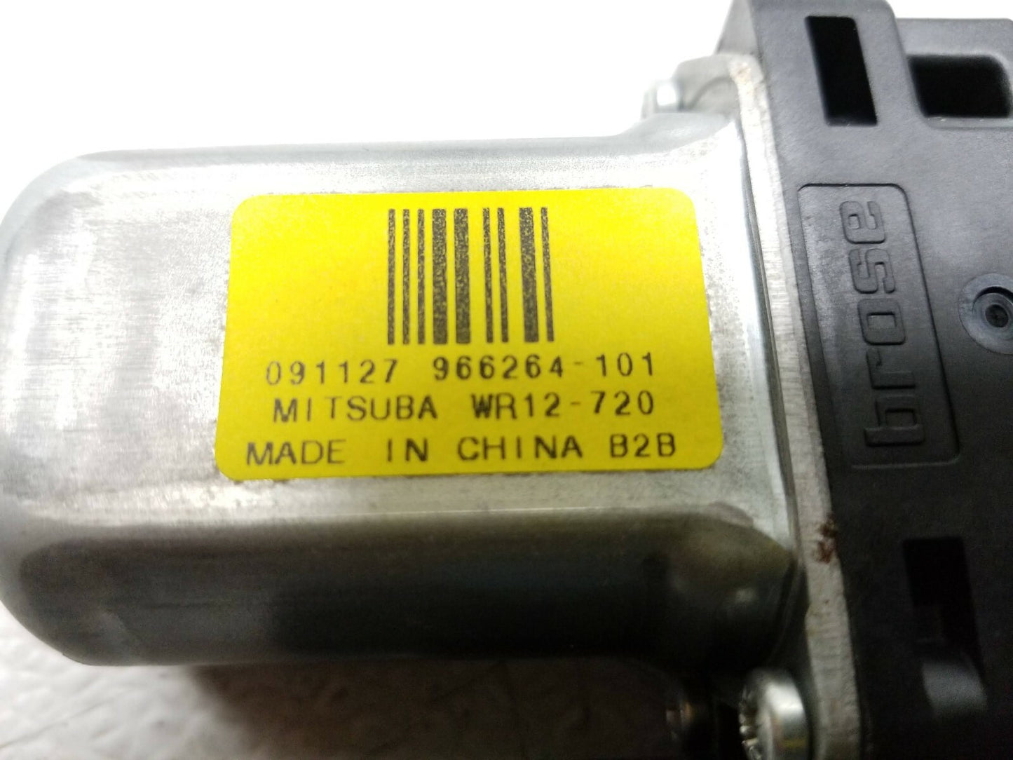 2010 Volvo XC60 Rear Passenger Door Window Regulator Motor OEM
