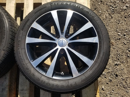 11-14 Chrysler 200 Wheel Rim R18 W/ Tire 225/50r18 8.8/32" 2pcs OEM